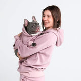 Casaco com capuz Essential Dog - Purple Taupe