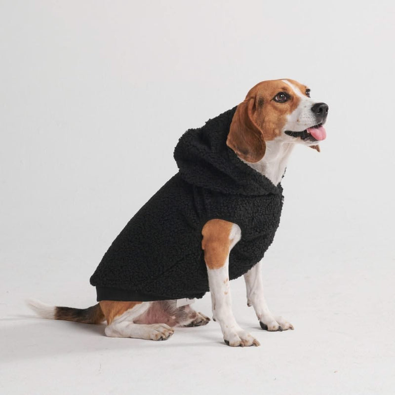 Casaco Teddy Sherpa Dog - Preto