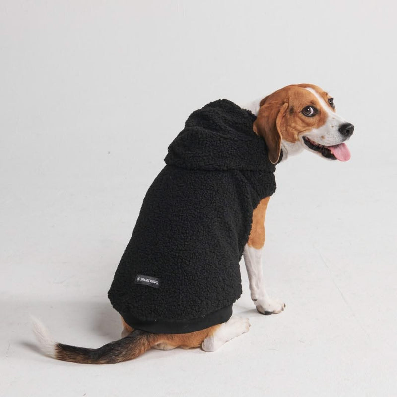 Casaco Teddy Sherpa Dog - Preto