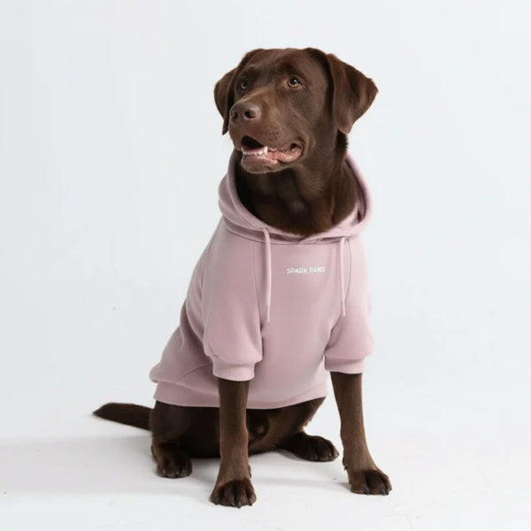 Casaco com capuz Essential Dog - Purple Taupe