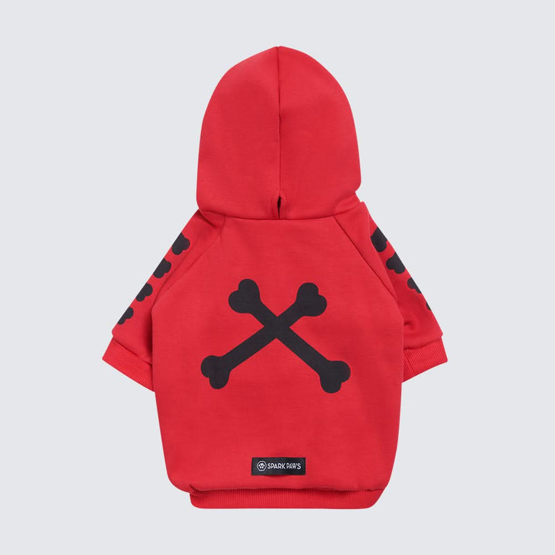 Moletom para Cachorros "WOOF" - Vermelho