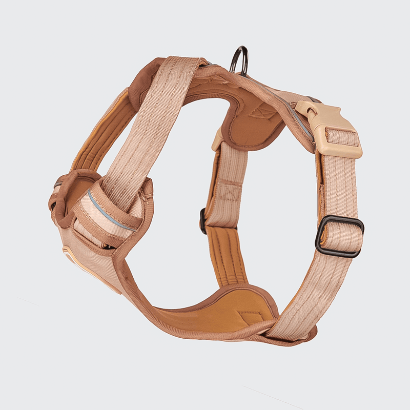 Arnês de controle de conforto - Tan - [SIZE S] cães até 20 kg/45 lb