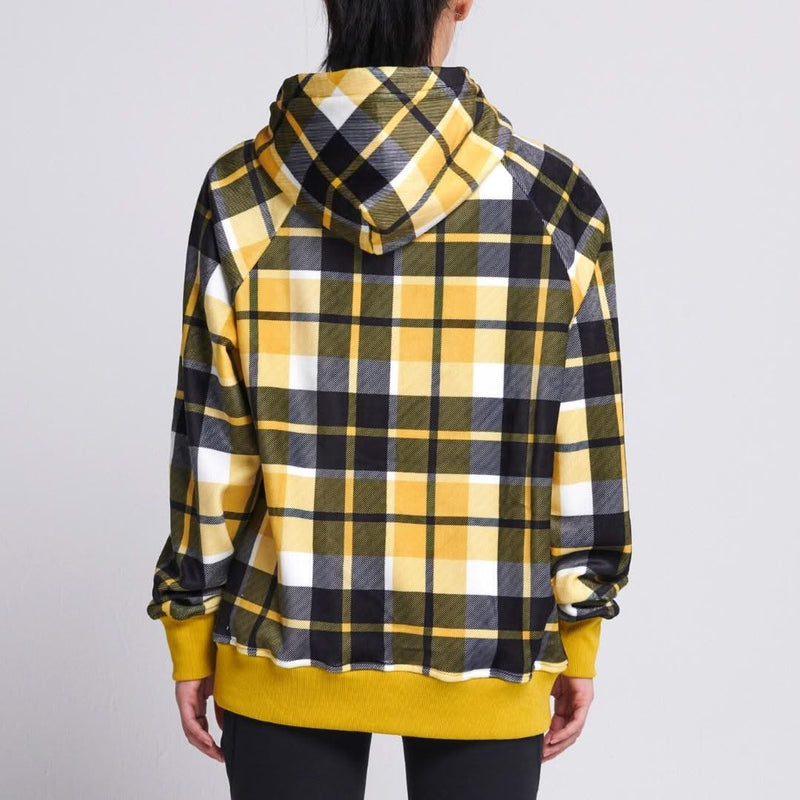 Moletom Humano Xadrez Amarelo