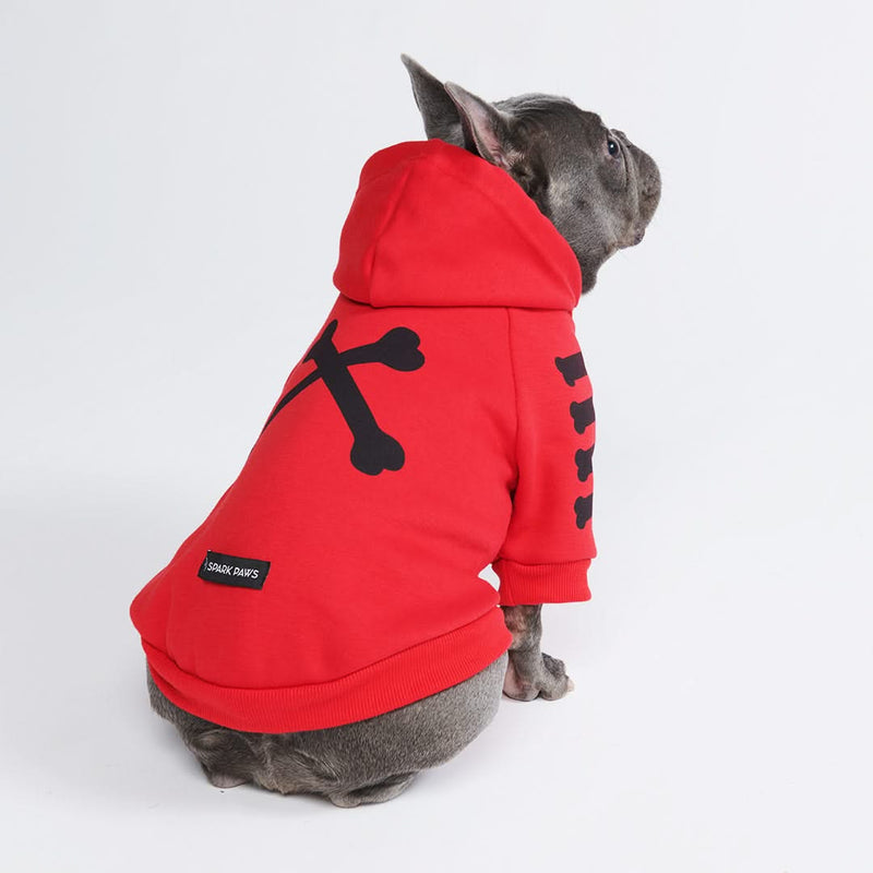 Moletom para Cachorros "WOOF" - Vermelho