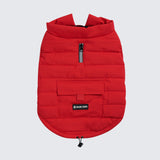 Jaqueta impermeável WarmShield™ - Vermelha